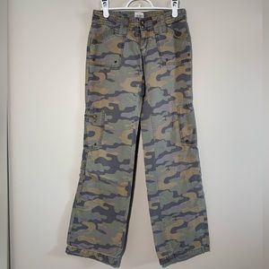 Old Navy Camo Straight Leg Cargo Pants